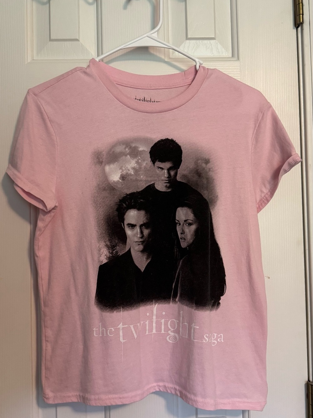Twilight Saga Pink Graphic Tee